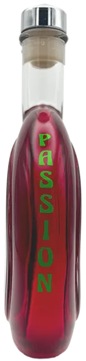 Flasche GINorgasmic - Passion Gin Seitenansicht